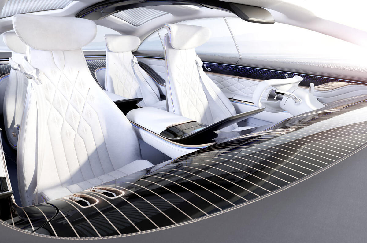 2019 Mercedes-Benz Vision EQS concept reveal