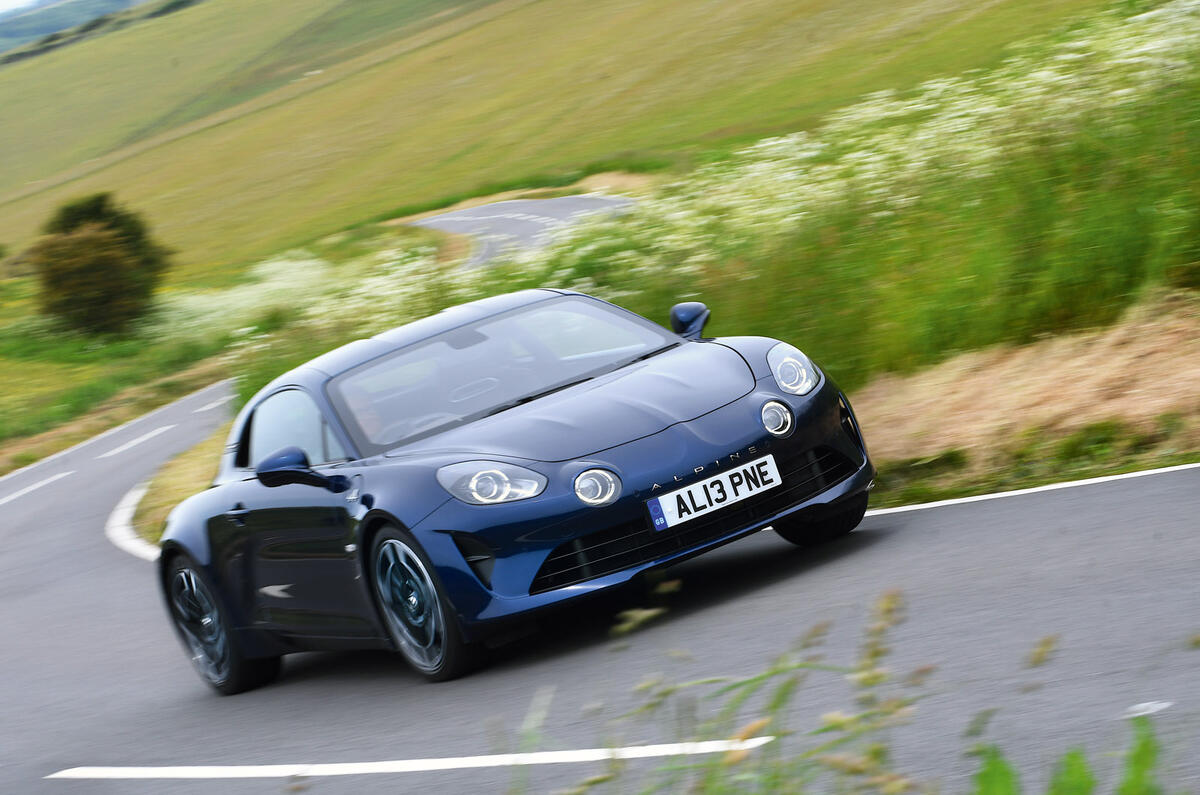 Alpina A110 2013 - tracking front Alpina A110 2013 - tracking front