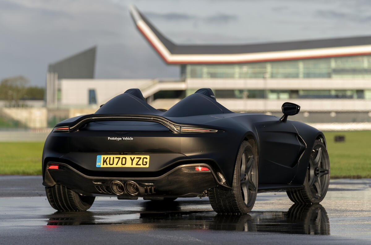 2020 Aston Martin Speedster - rear 2020 Aston Martin Speedster - rear