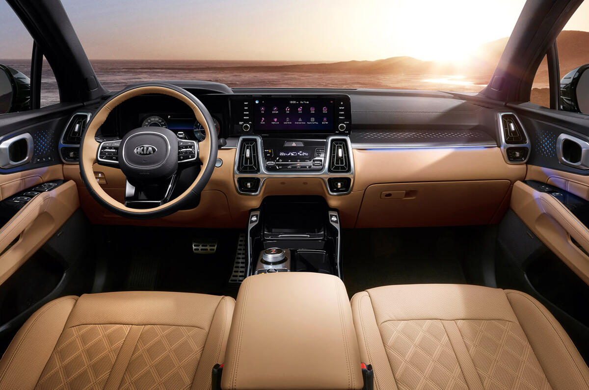 Kia Sorento 2020 - interior Kia Sorento 2020 - interior