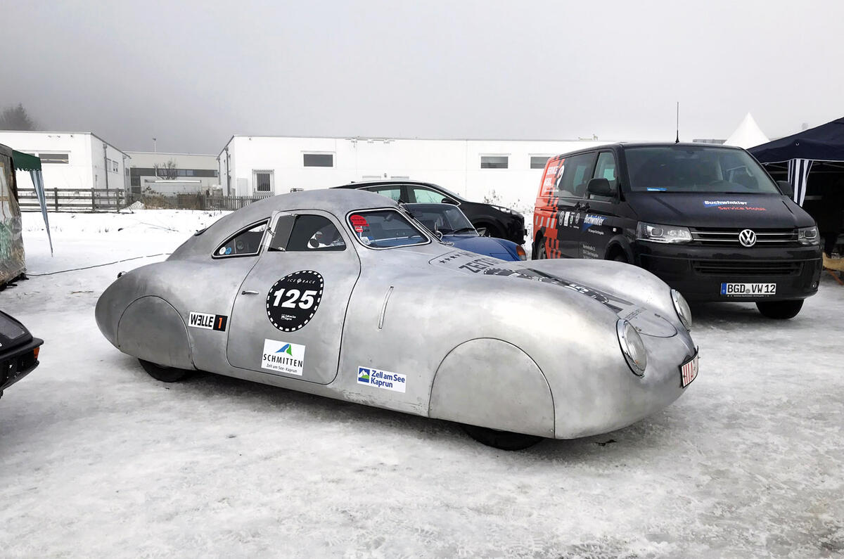 Porsche Type 60 - stationary side