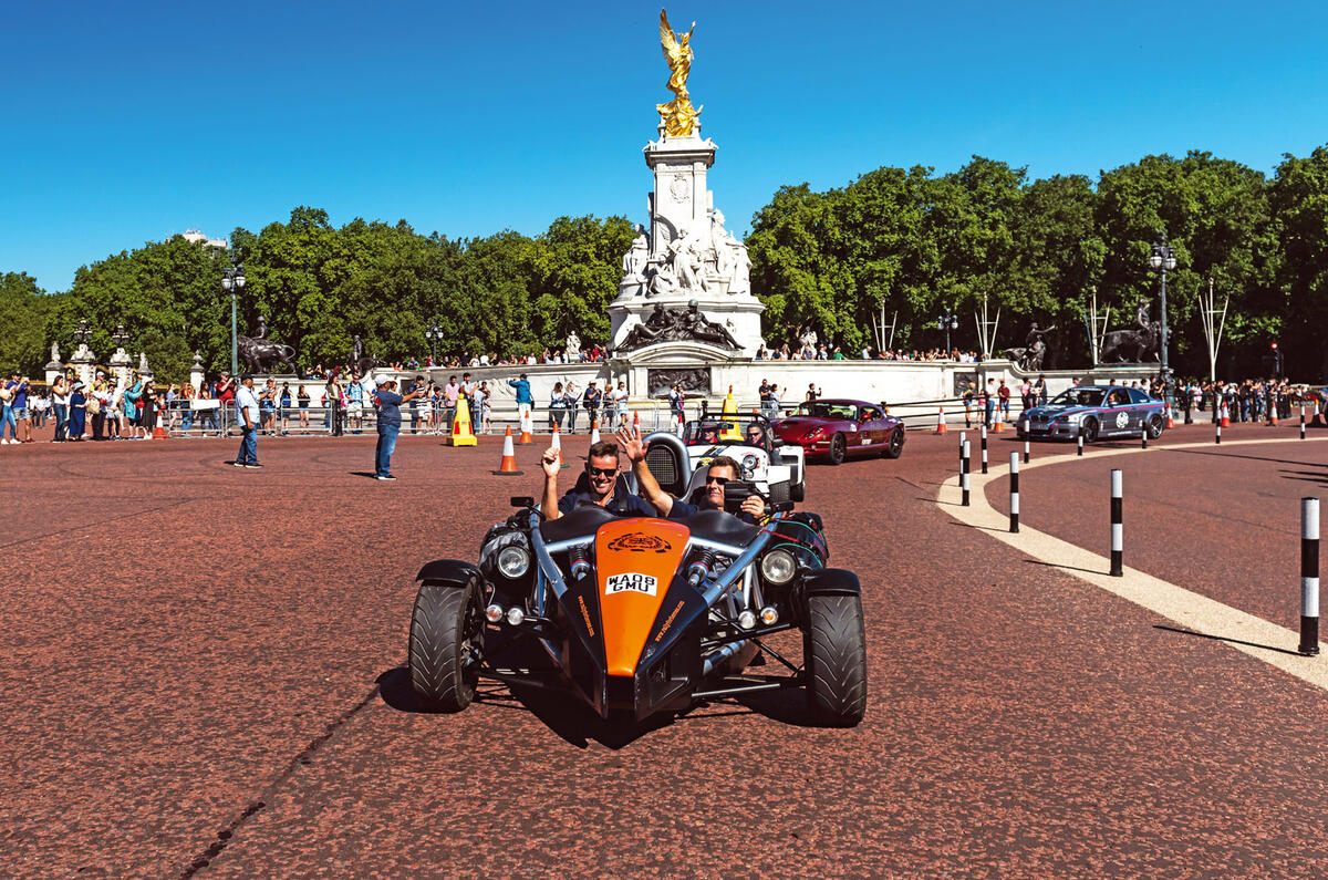 Rally for Heroes - escorted Mall drive