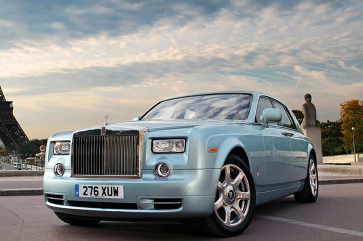 Rolls-Royce 102EX electric Phantom 2020 - stationary front Rolls-Royce 102EX electric Phantom 2020 - stationary front