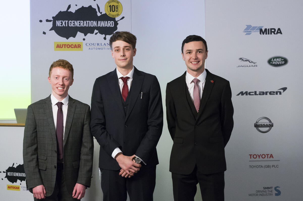 Autocar-Courland Next Generation Award