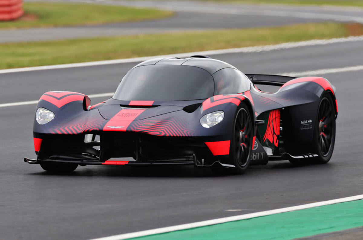 Aston Martin Valkyrie at Silverstone