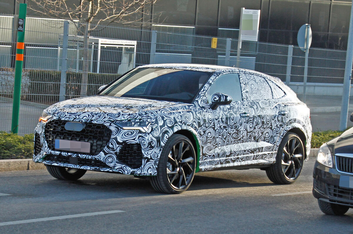 Audi RS Q3 Sportback spyshot