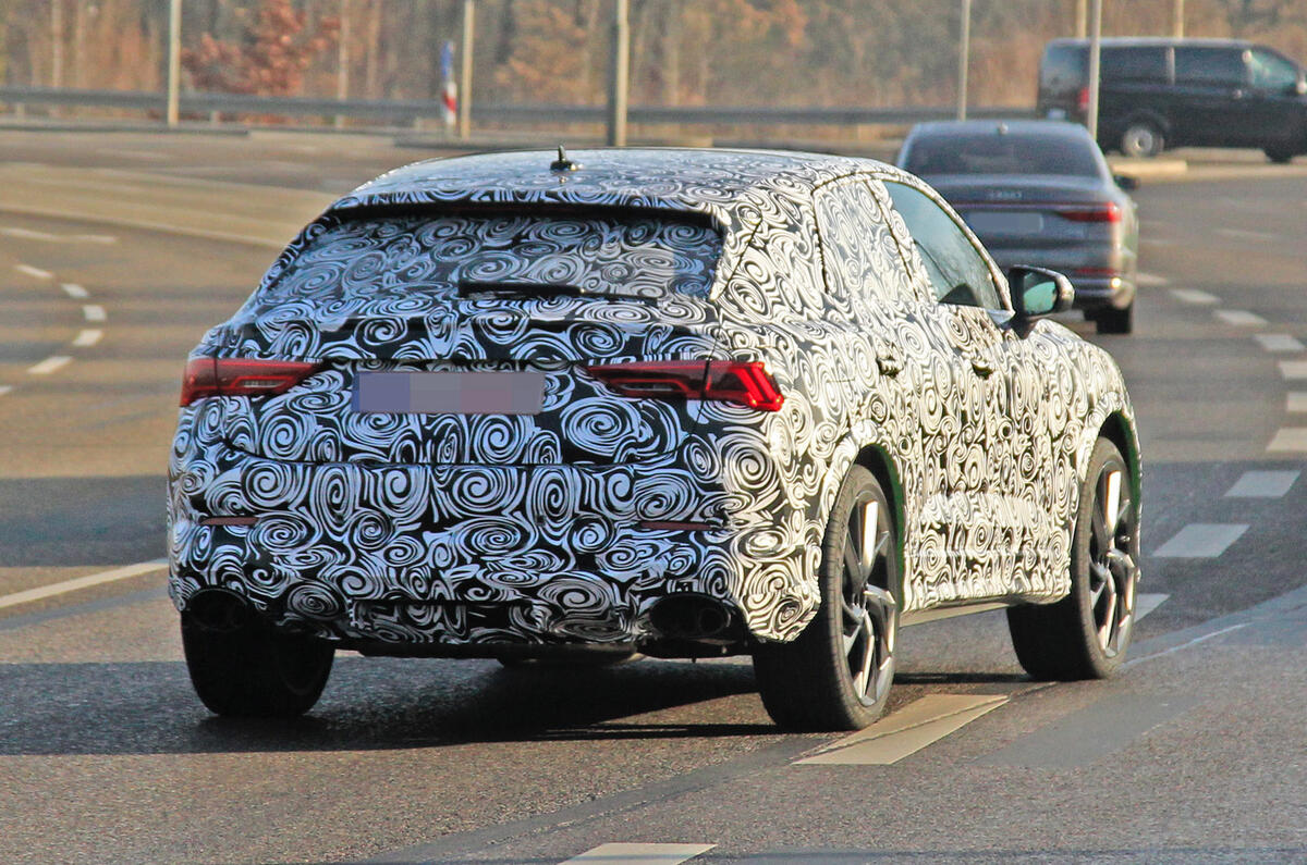 Audi RS Q3 Sportback spyshot