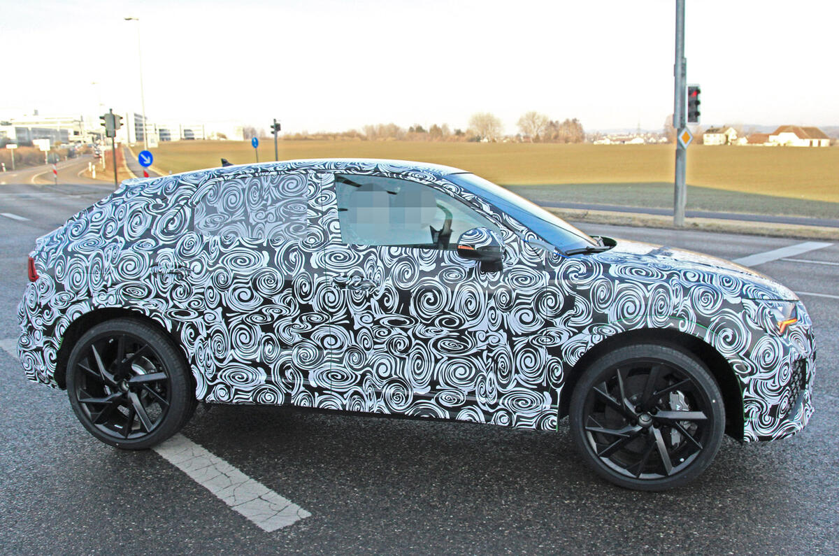 Audi RS Q3 Sportback spyshot