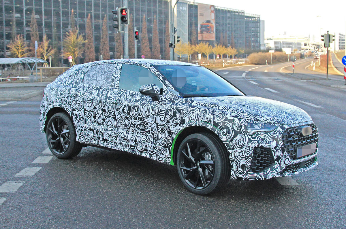 Audi RS Q3 Sportback spyshot