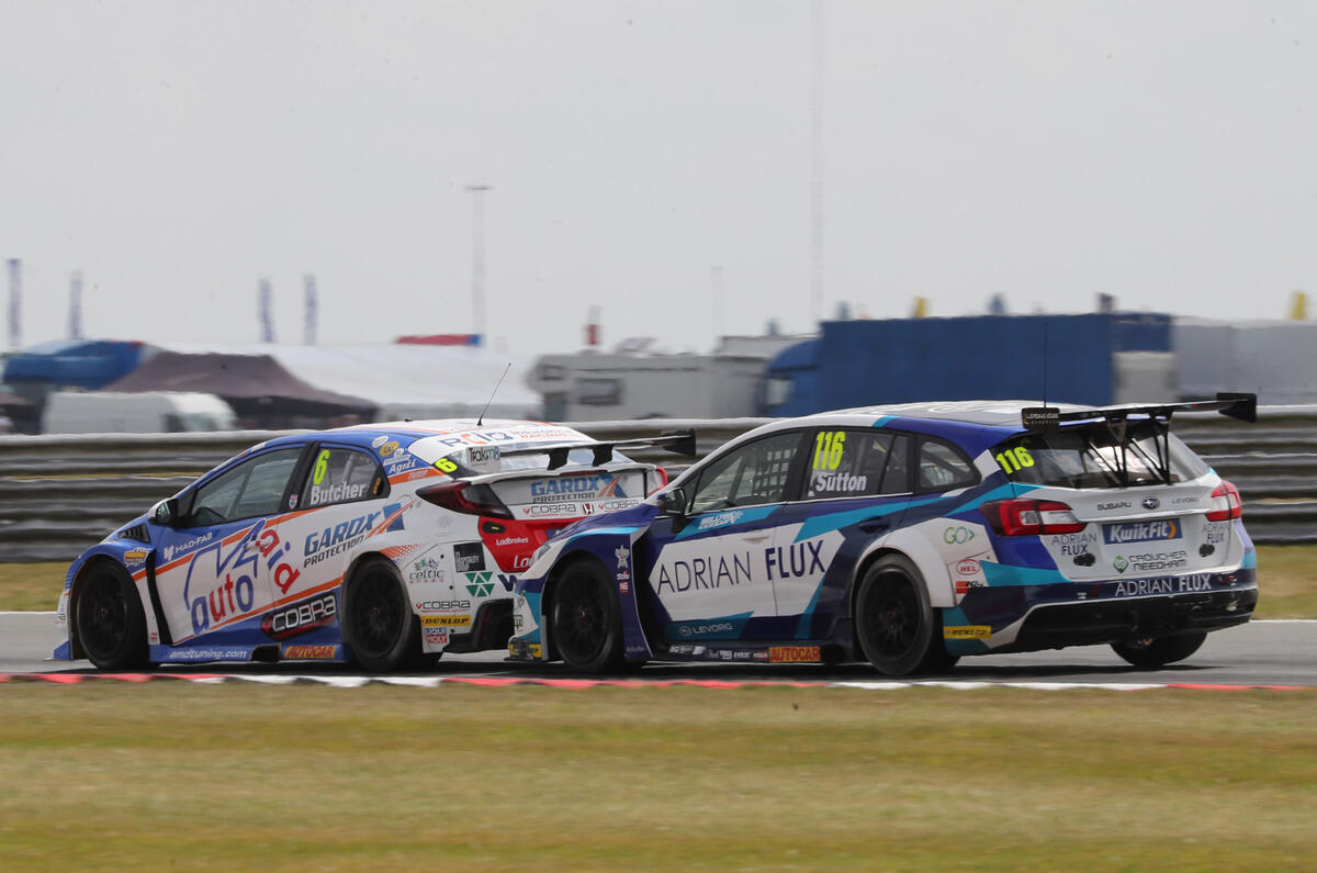 BTCC Snetterton Rory Butcher