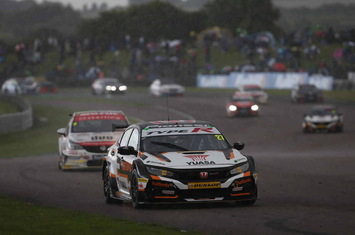 BTCC Thruxton Cammish