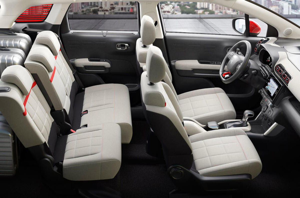 Citroen C3 Aircross interior 