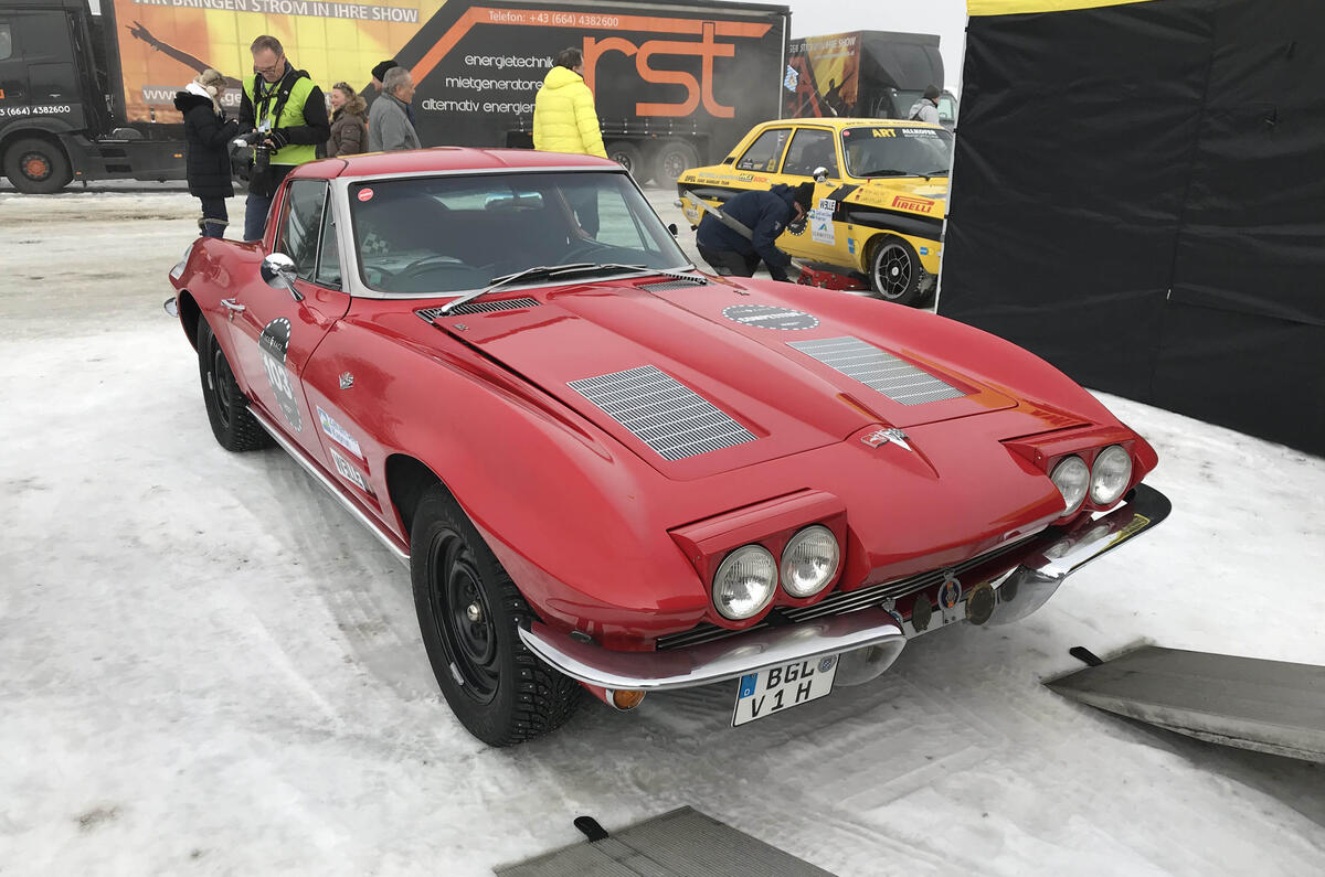 GP Ice Race Corvette