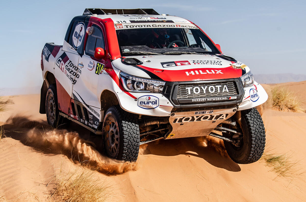 Dakar Fernando Alonso Toyota