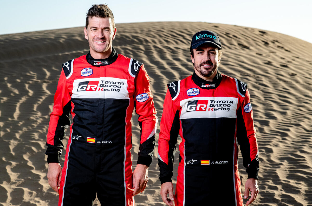 Dakar Fernando Alonso Toyota