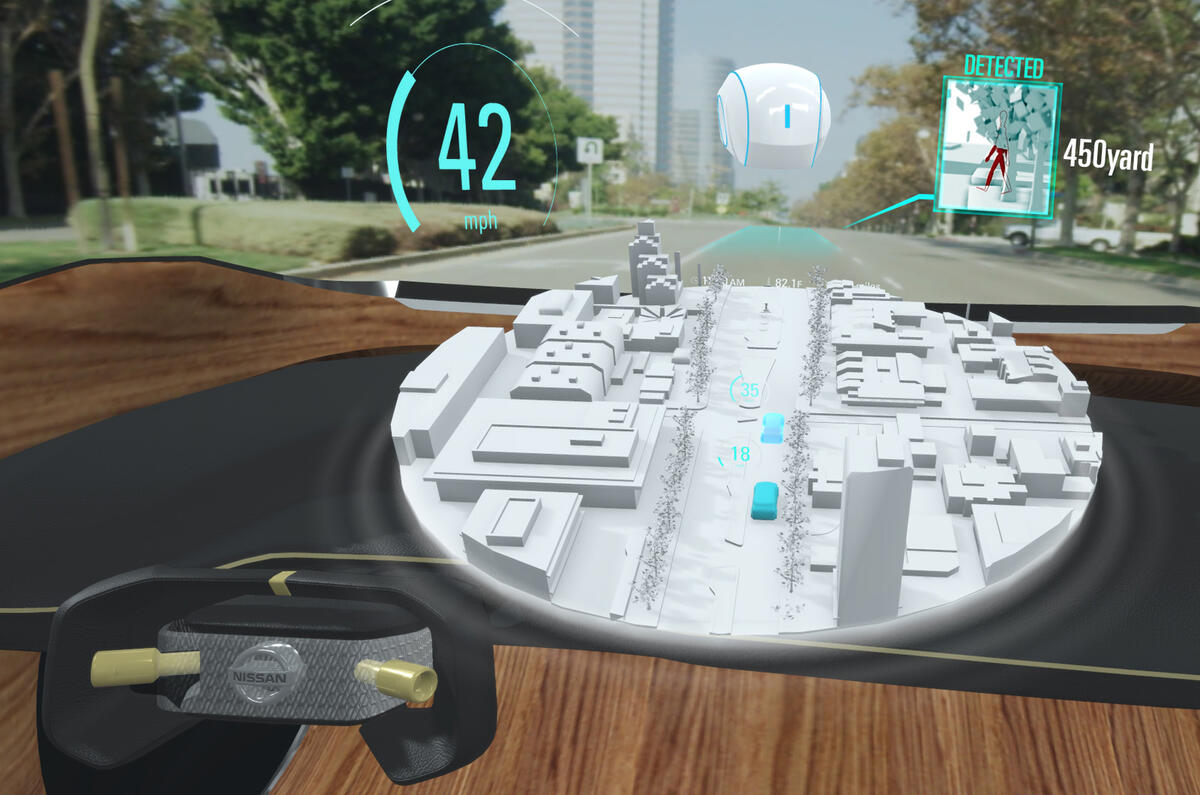 Nissan Invisible-to-Visible system