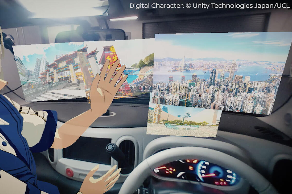 Nissan Invisible-to-Visible system