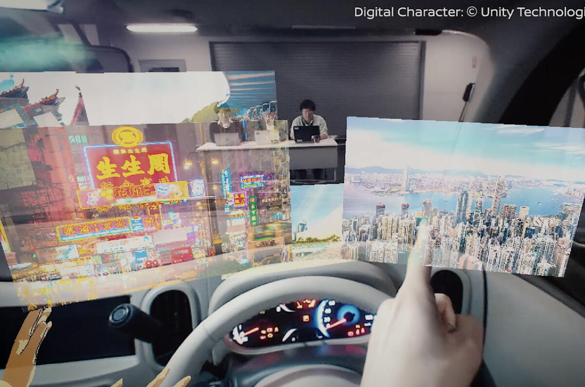 Nissan Invisible-to-Visible system