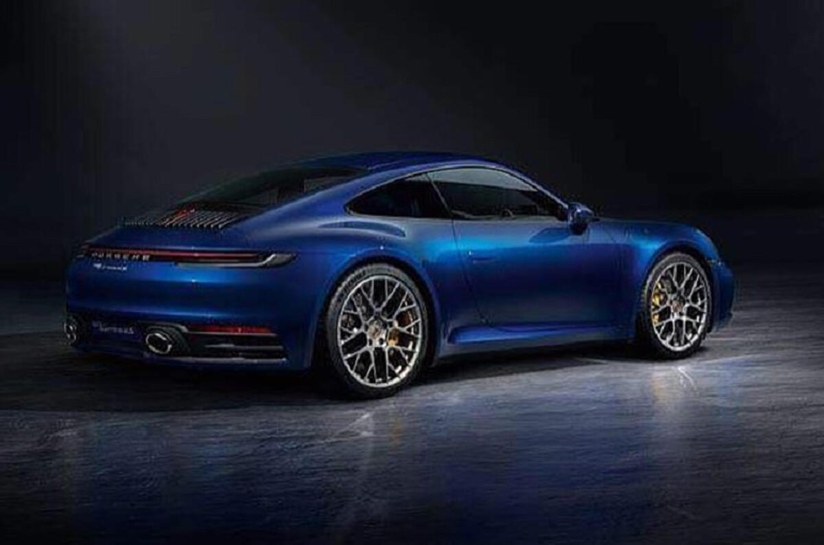 Low-res images of the 2019 Porsche 911 '992' have been leaked