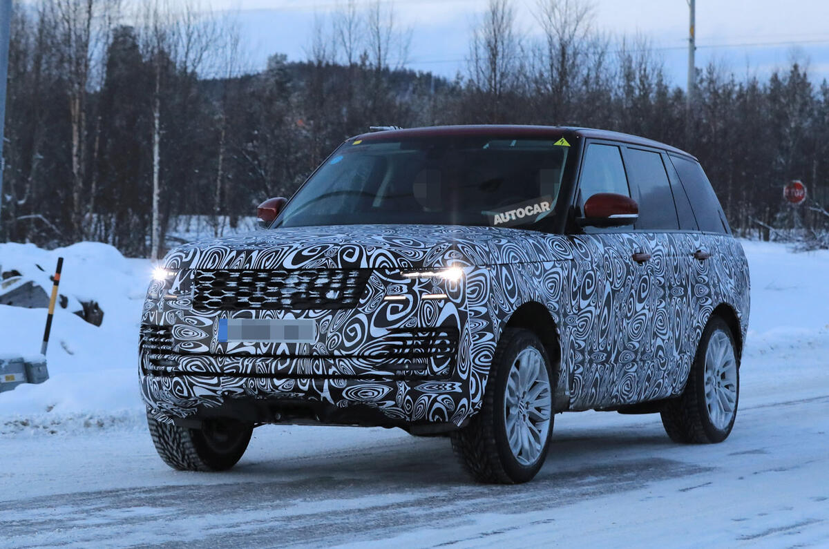 Range Rover plug-in hybrid