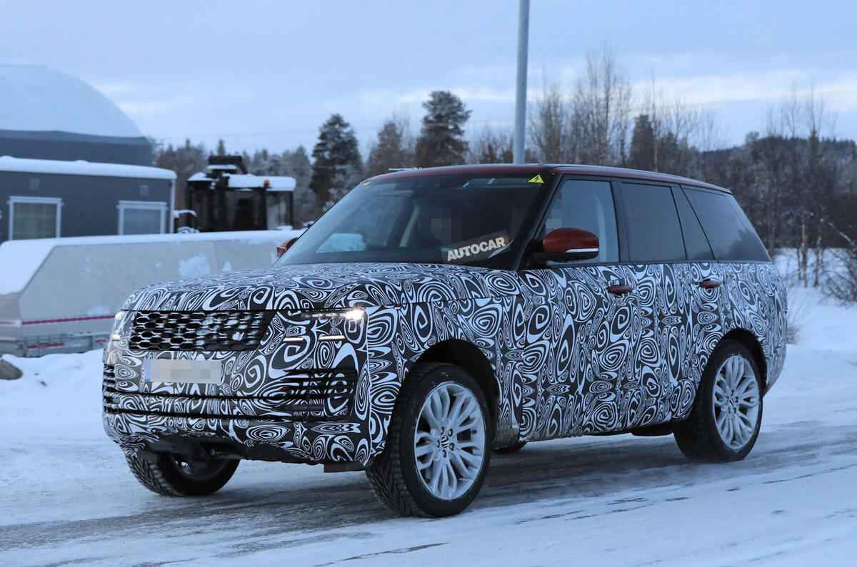 Range Rover plug-in hybrid