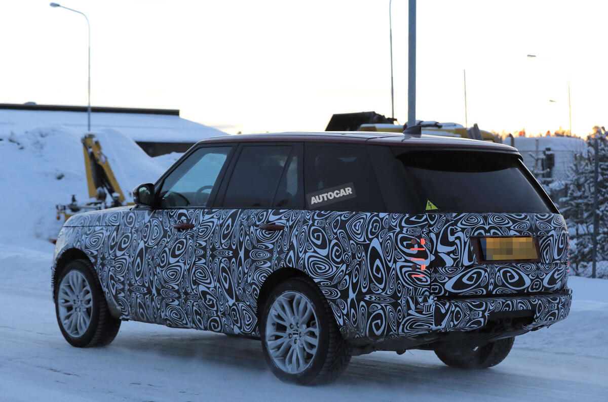 Range Rover plug-in hybrid