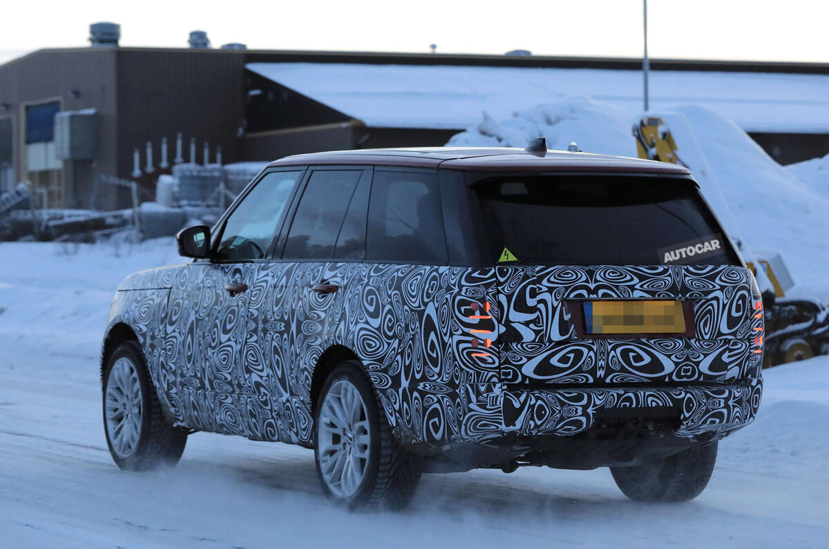 Range Rover plug-in hybrid