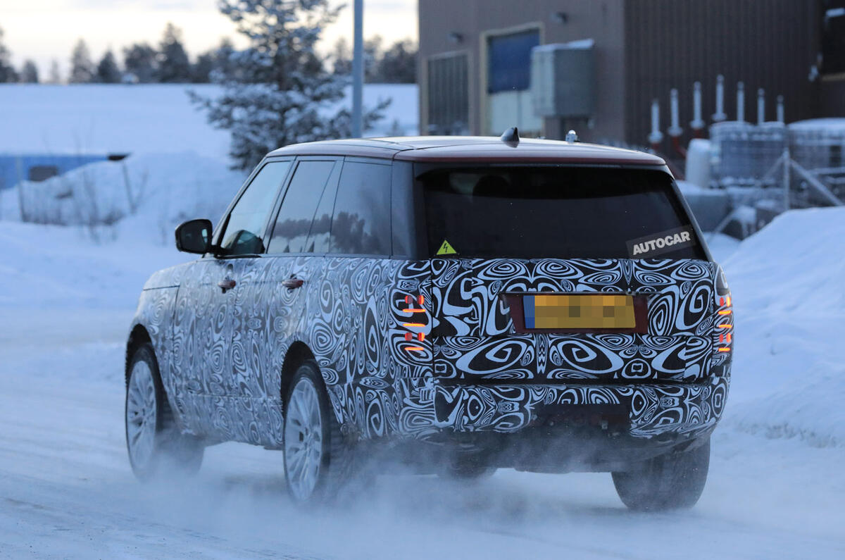 Range Rover plug-in hybrid