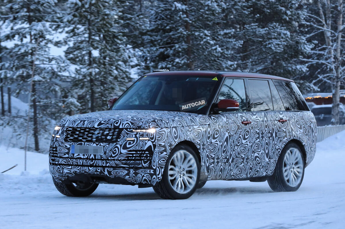 Range Rover plug-in hybrid