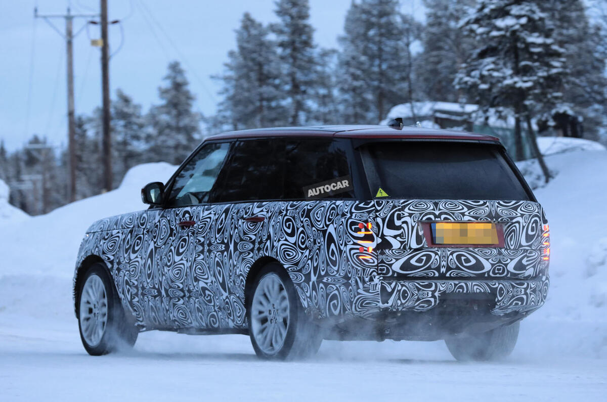 Range Rover plug-in hybrid