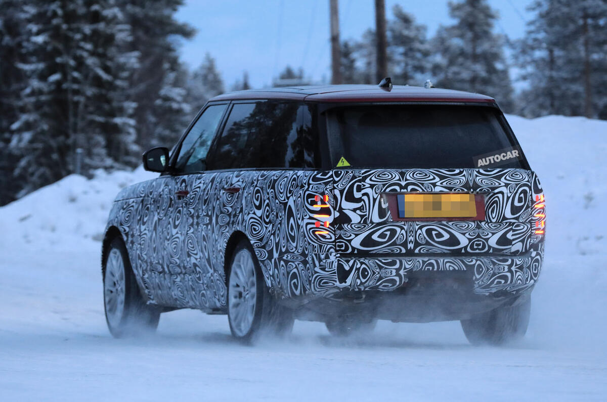 Range Rover plug-in hybrid