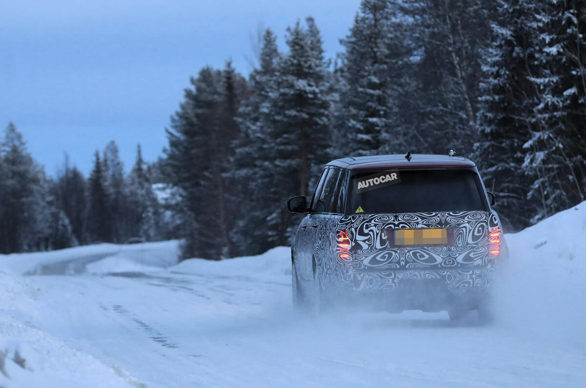 Range Rover plug-in hybrid