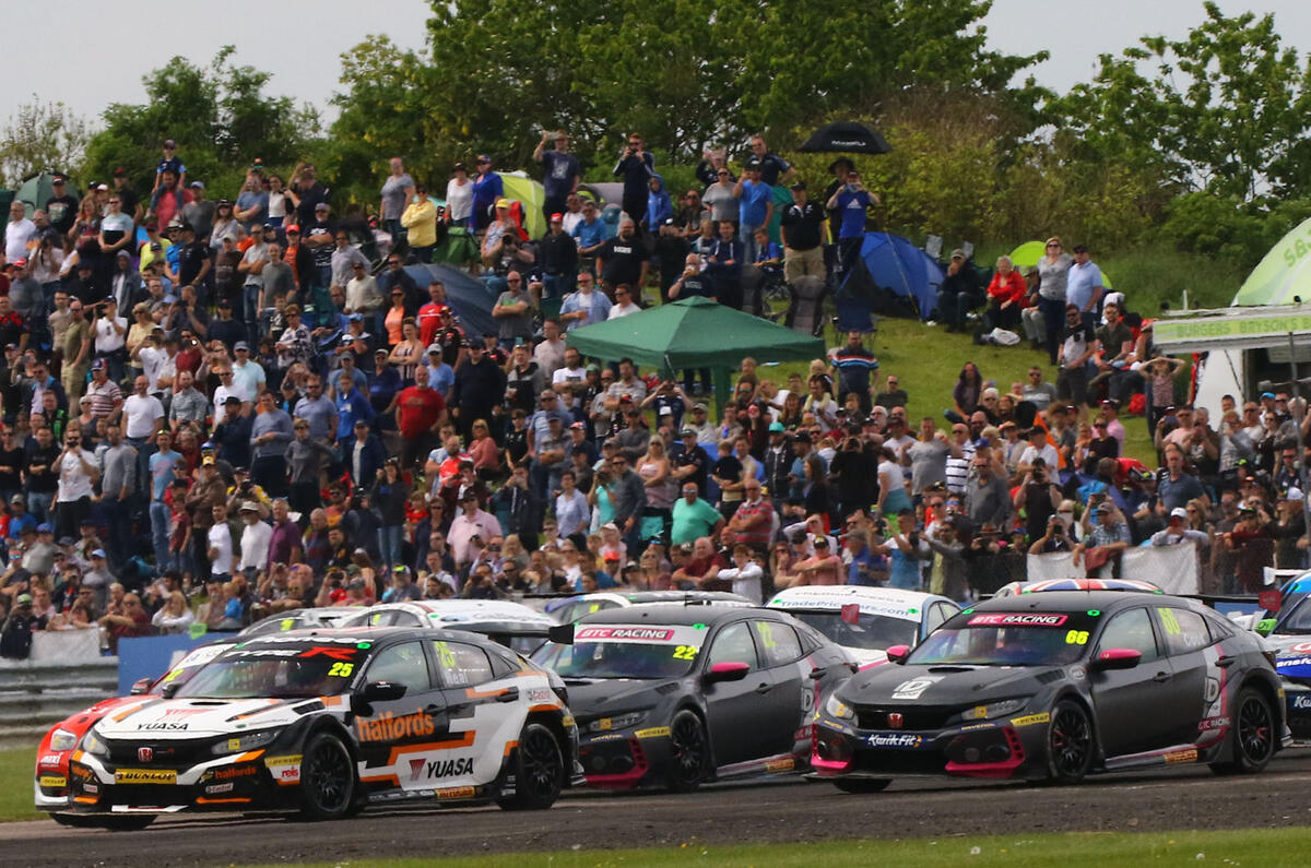 BTCC Thruxton Cook