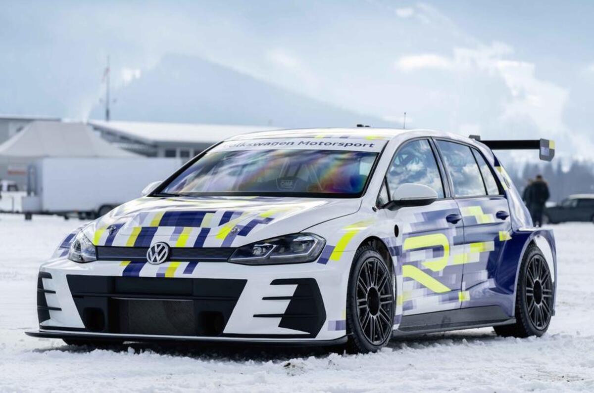 Volkswagen Golf electric race car concept Volkswagen Golf electric race car concept