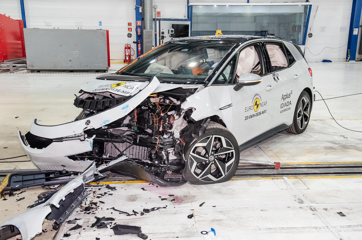 Volkswagen ID 3 Euro NCAP test