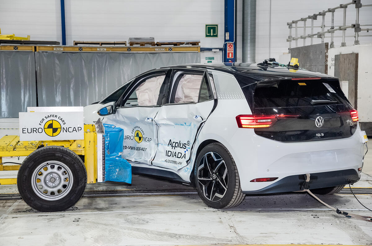 Volkswagen ID 3 Euro NCAP test