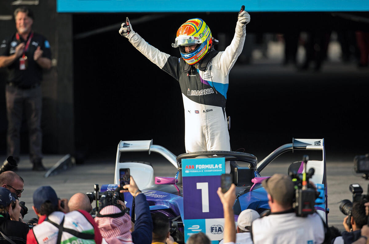 Alexander Sims Formula E Saudi Arabia