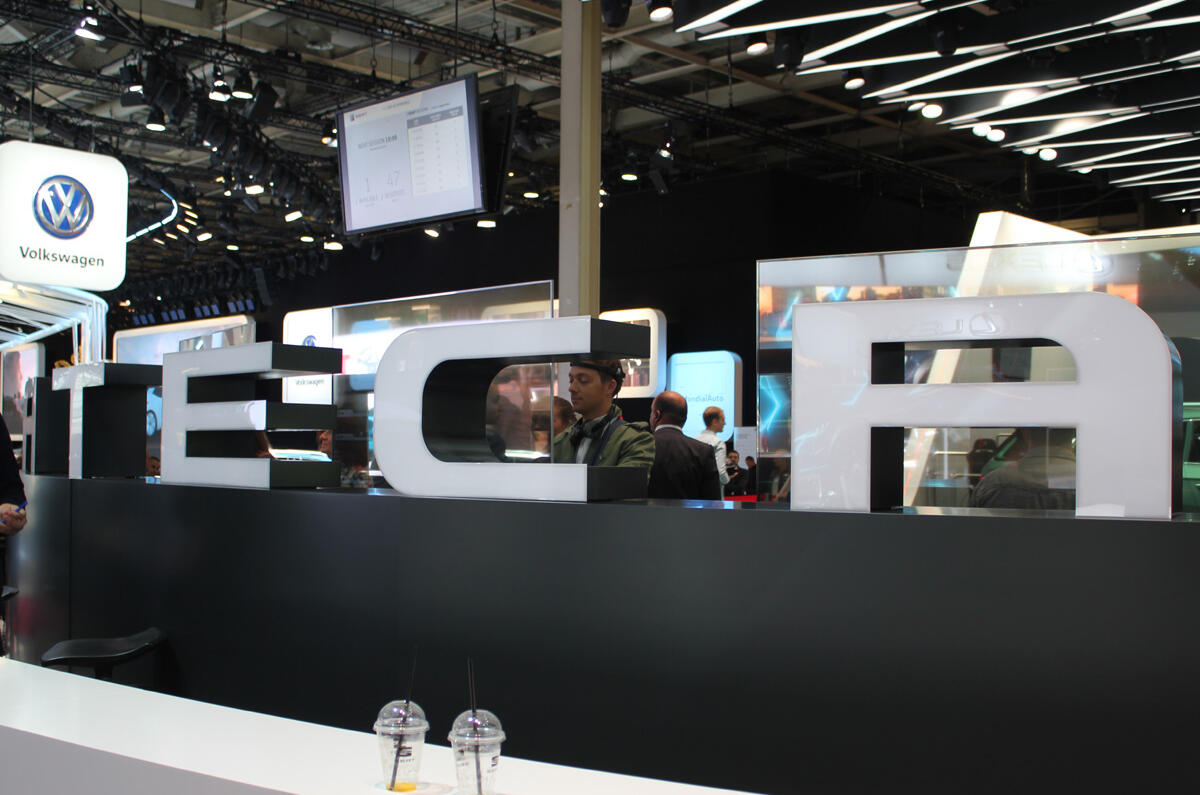 The Ateca has a big presence at the Paris Motor Show The Ateca has a big presence at the Paris Motor Show