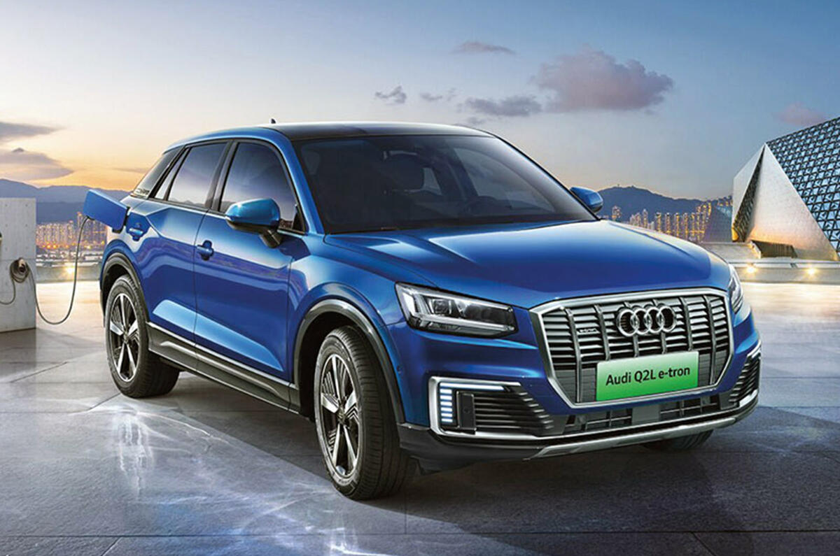 Audi Q2 E-tron - static front Audi Q2 E-tron - static front