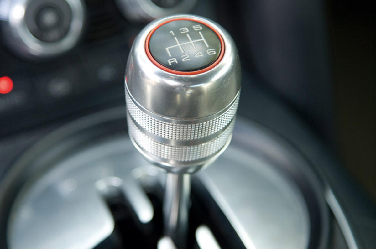 Audi R8 - gearstick Audi R8 - gearstick