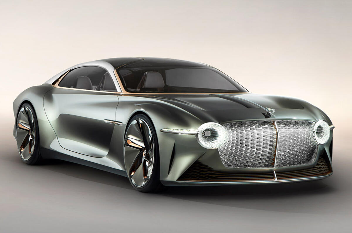 Bentley EXP 100 GT concept car - static front