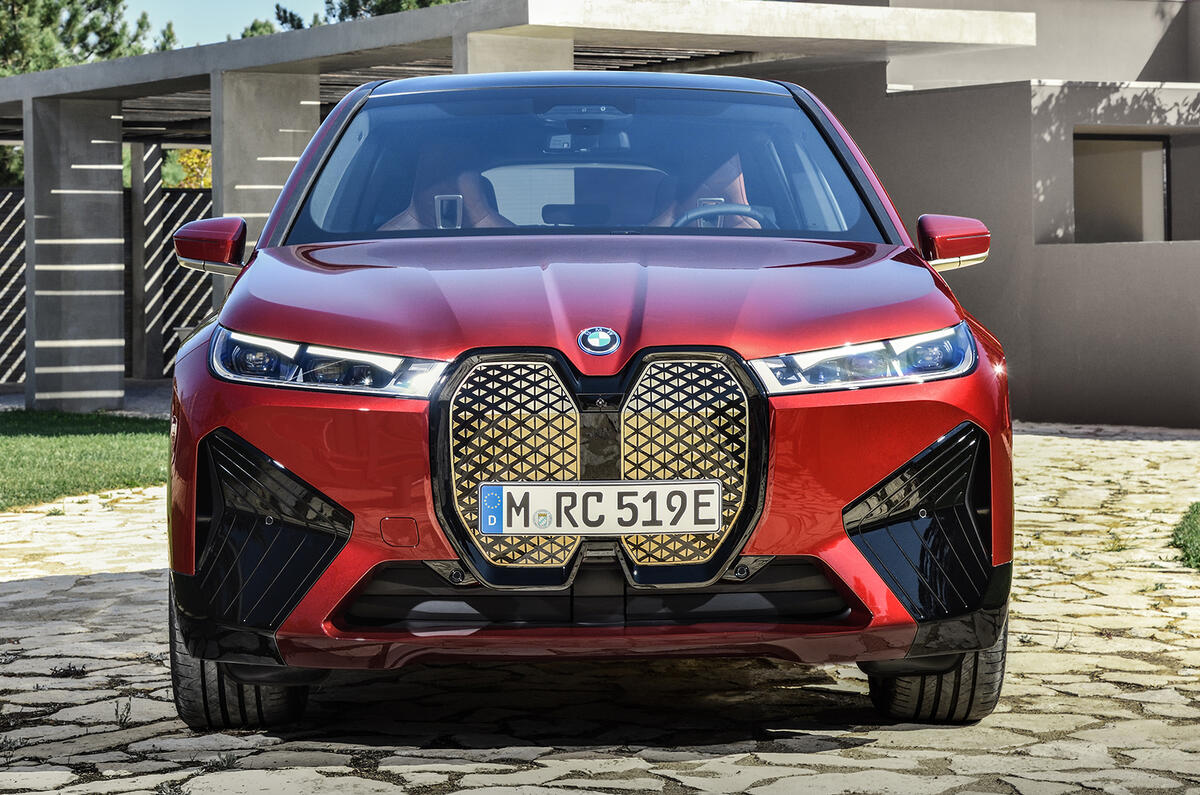 BMW iX - front BMW iX - front