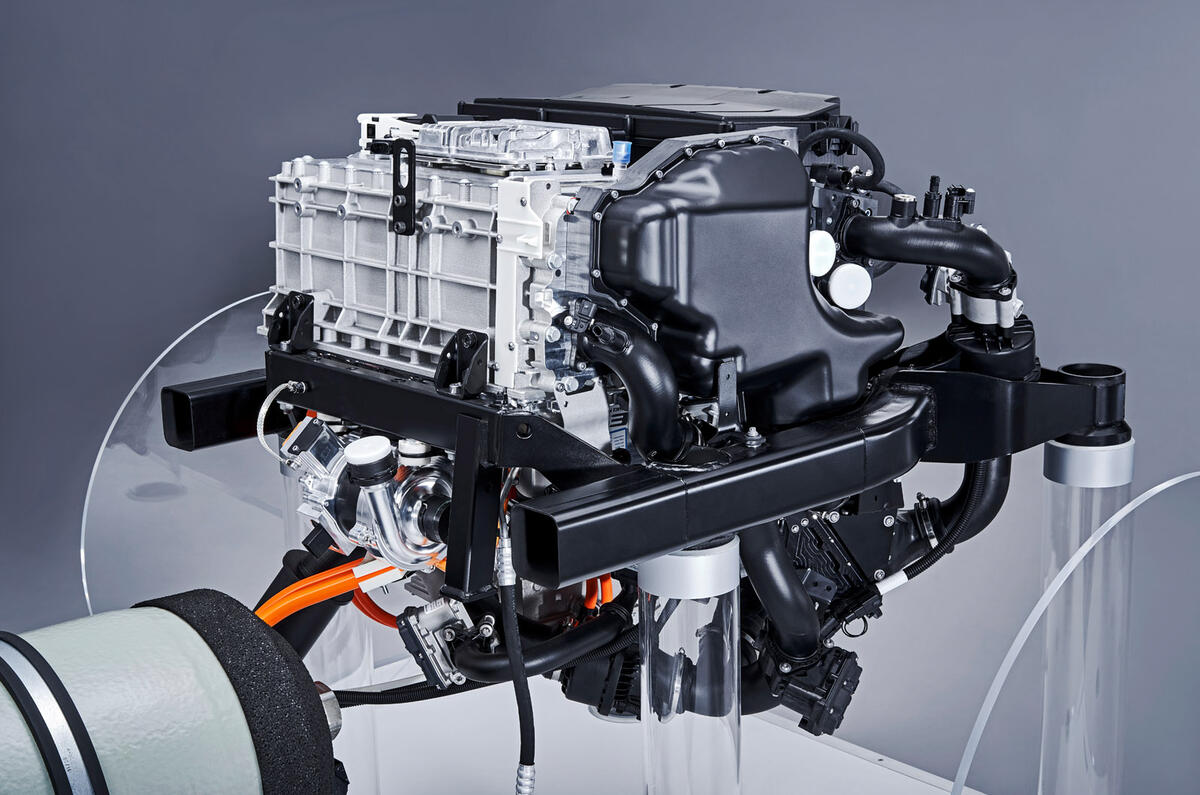 BMW the fuel cell system