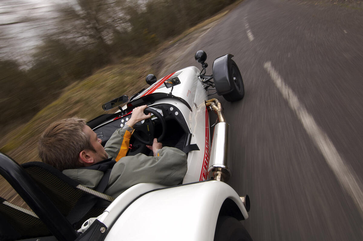 Caterham Seven - interior