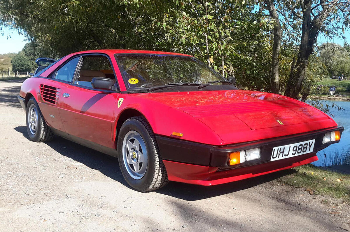 Ferrari Mondial - static front Ferrari Mondial - static front