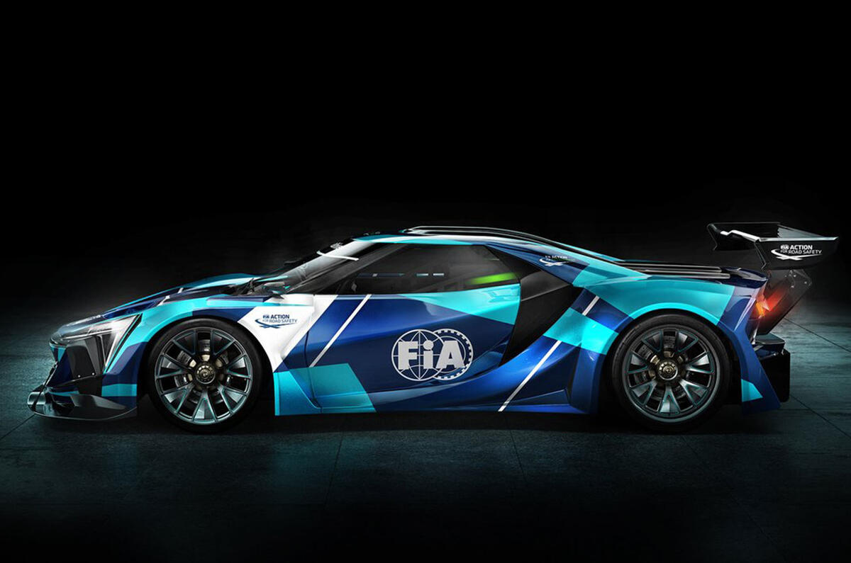 2 FIA electric GT official announcement side