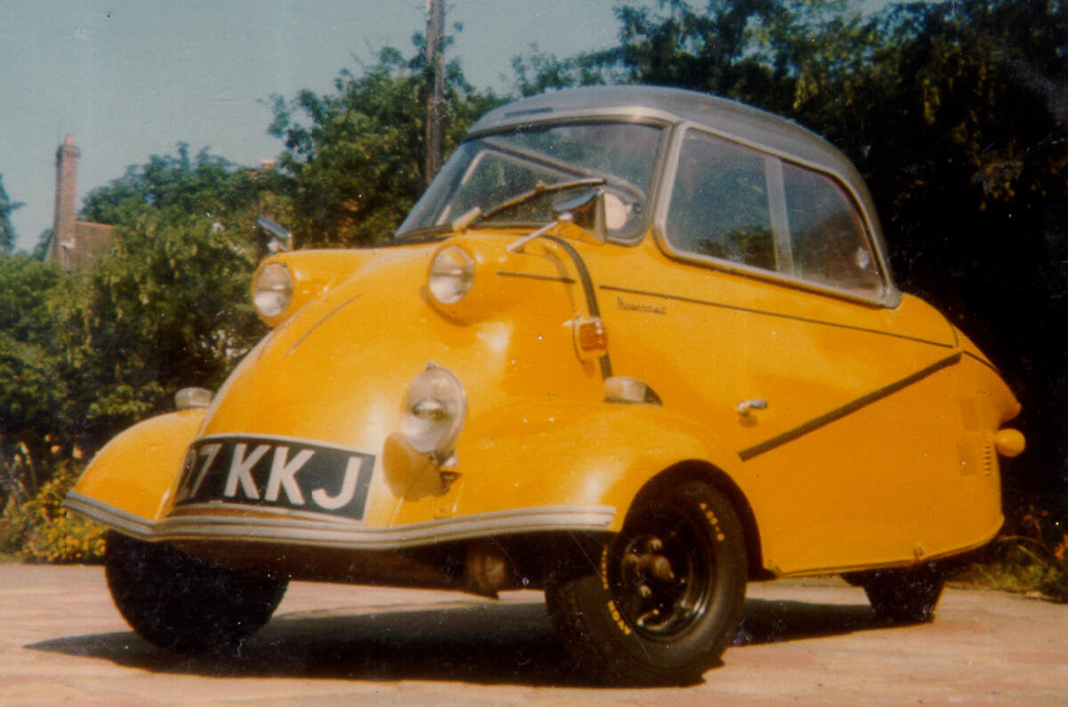 First car - Andrew Woolley