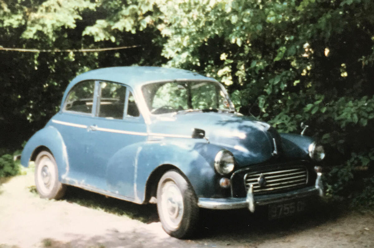 First car - Max Pemberton-James