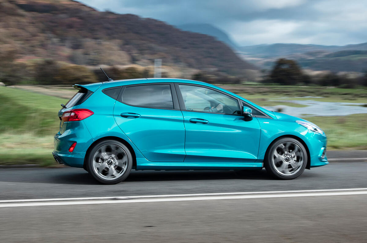 Autocar writers car of 2020 - Ford Fiesta side