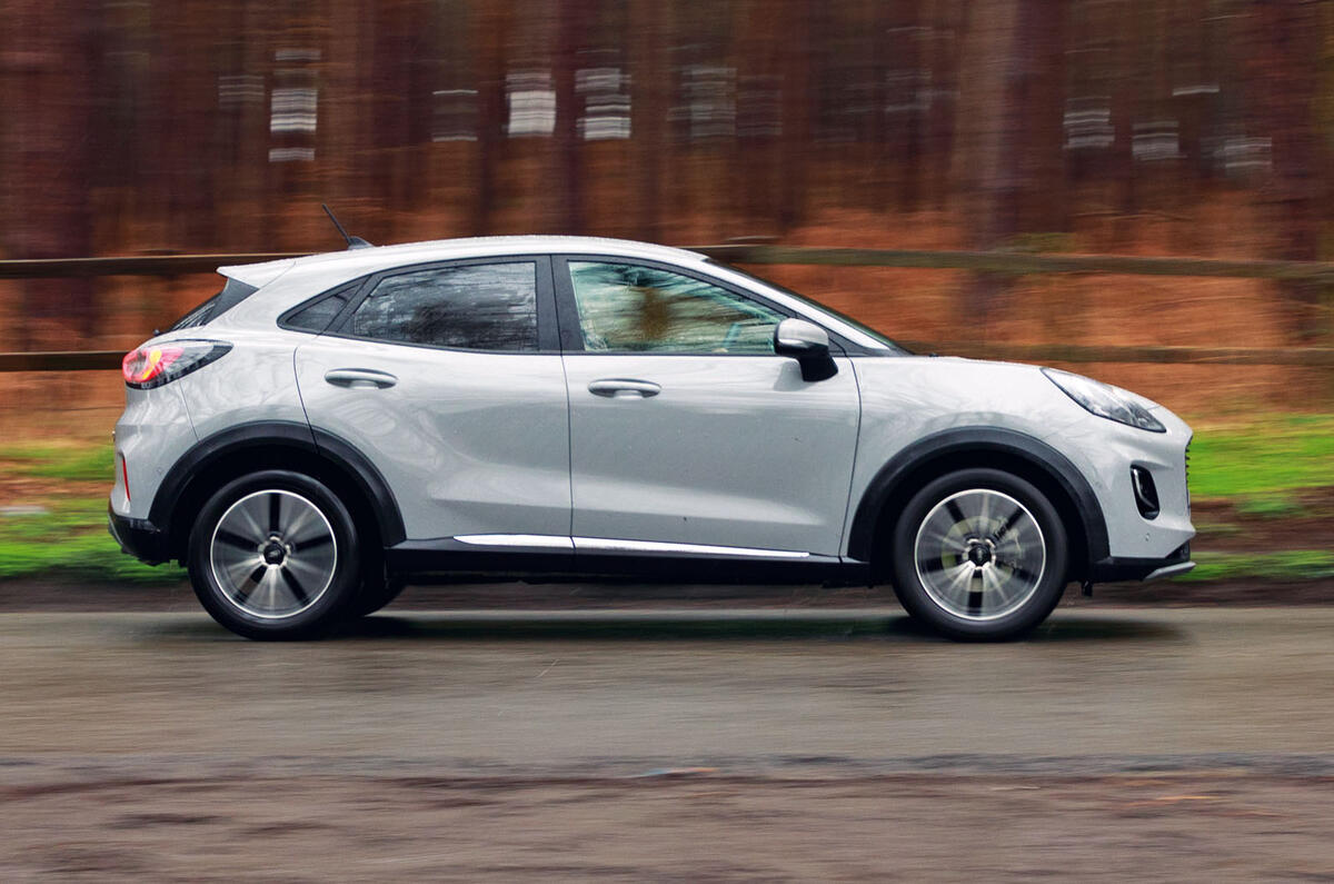 Autocar writers car of 2020 - Ford Puma side Autocar writers car of 2020 - Ford Puma side